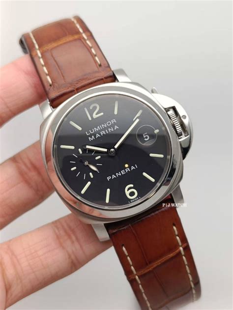 pam00048 panerai|panerai luminor marina automatic dial.